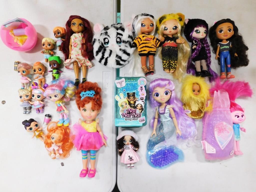Na Na Na! Surprise, LOL Mini Dolls, Shopkins, etc Lot (1 of 4)