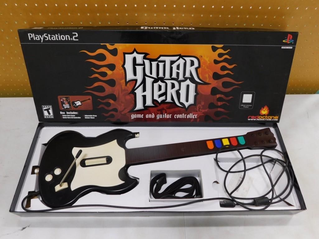 PlayStation 2 PS2 Guitar Hero Guitar Controller in Original Box - No Instructions (1 of 8)
