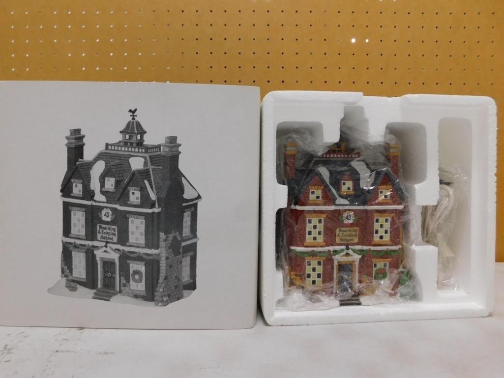 Dept 56 Boarding & Lodging School Dickens' Village Series Heritage Village Collection Christmas Vill: Department 56 Boarding & Lodging School Dickens' Village Series Heritage Village Collection Christmas Village Building