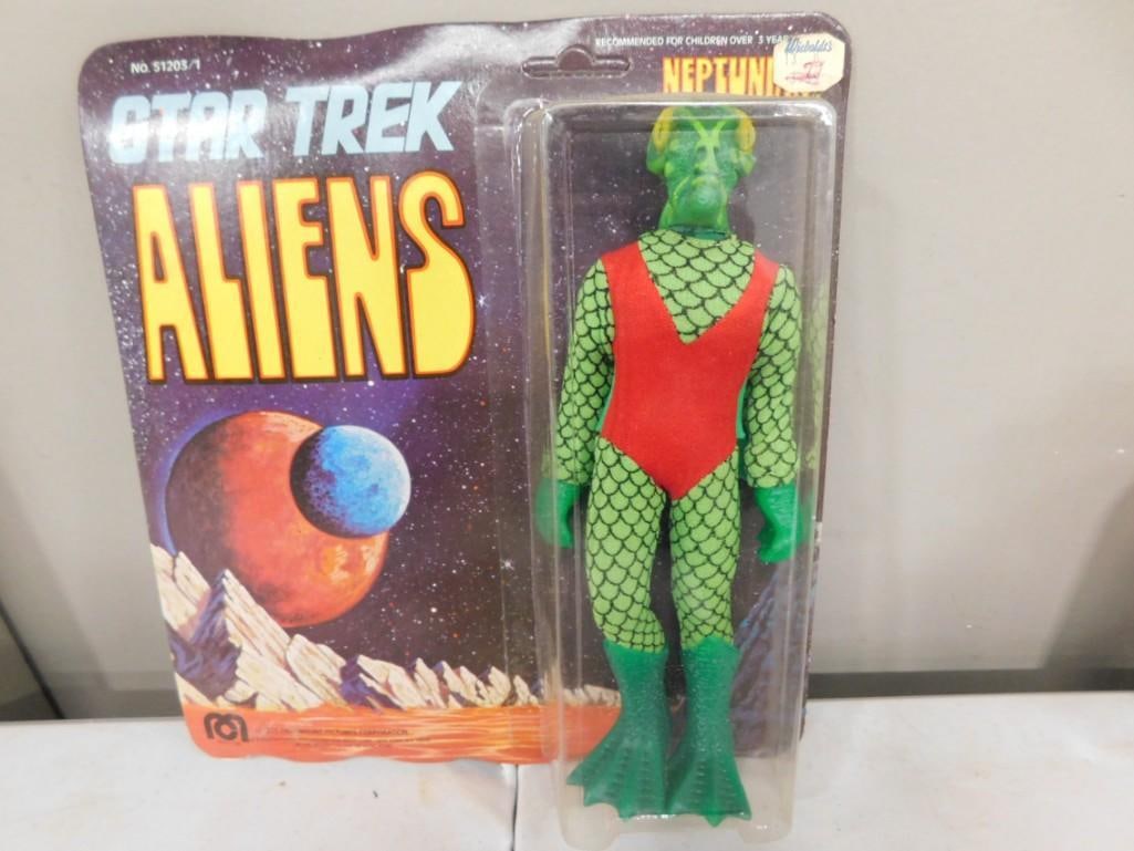 Vtg 1975 Star Trek Aliens Neptunian by Mego 8" Figure NOS New Old Stock (1 of 4)
