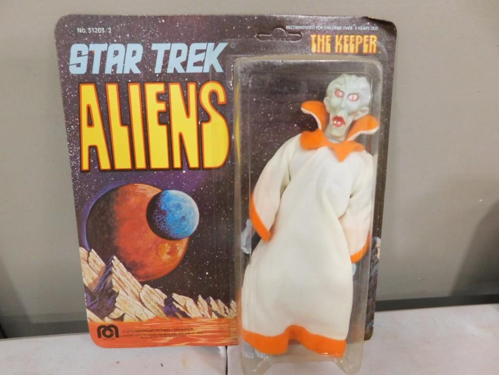 Vtg 1975 Star Trek Aliens The Keeper by Mego 8" Figure NOS New Old Stock (1 of 4)