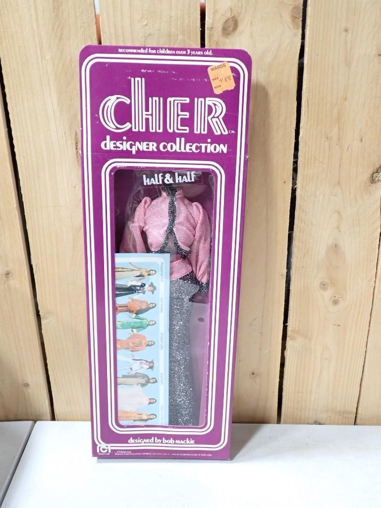 Vtg 1976 Cher Designer Collection Doll Outfit Half & Half by Bob Mackie 1976 Mego NOS New Old Stock: Vintage 1976 Cher Designer Collection Doll Outfit Half & Half by Bob Mackie 1976 Mego NOS New Old Stock