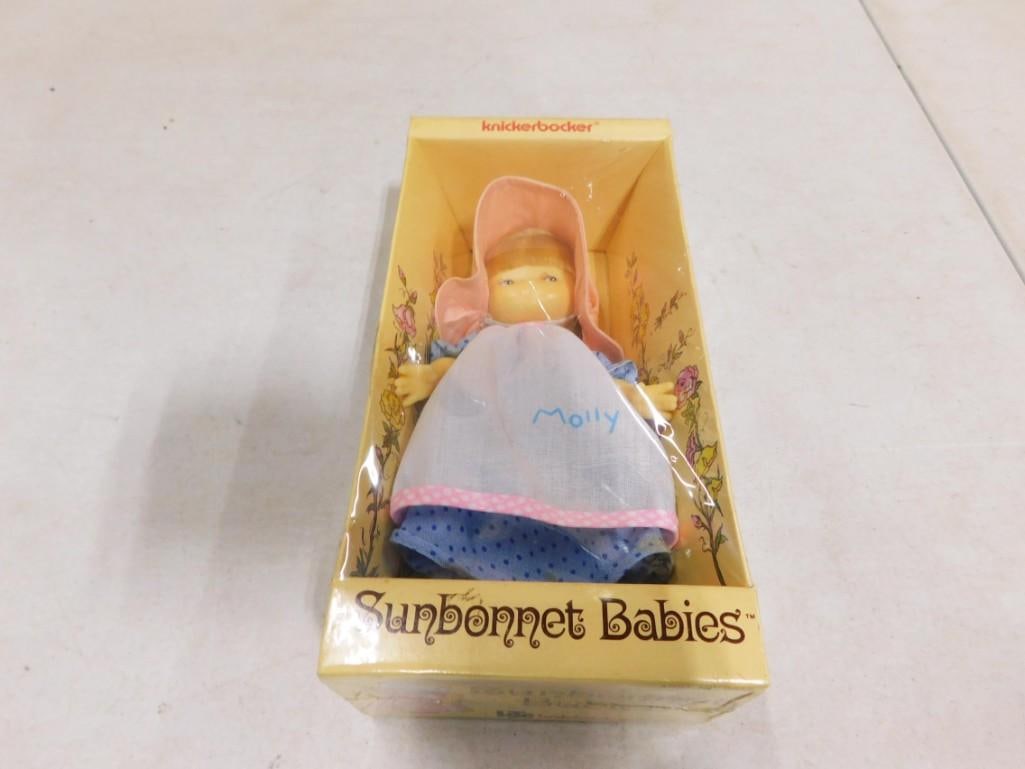 Vtg 1975 Sunbonnet Babies Doll by Knickerbocker NOS New Old Stock: Vintage 1975 Sunbonnet Babies Doll by Knickerbocker NOS New Old Stock Molly Doll