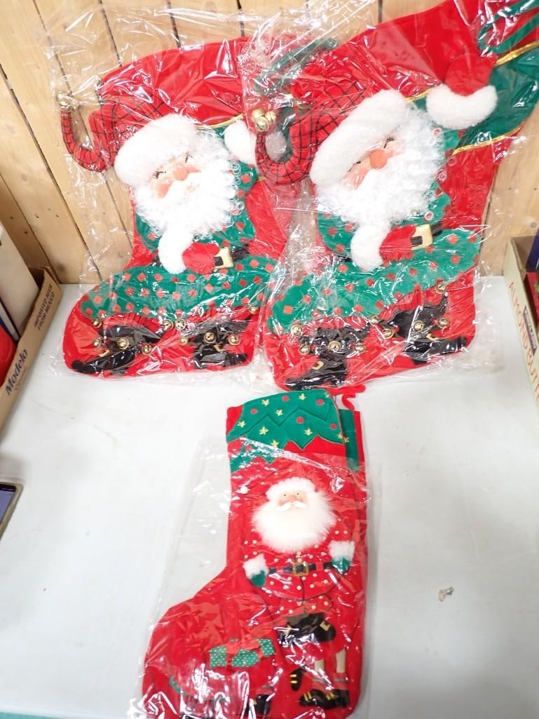Santa Claus Christmas Stockings: Santa Claus Christmas Stockings