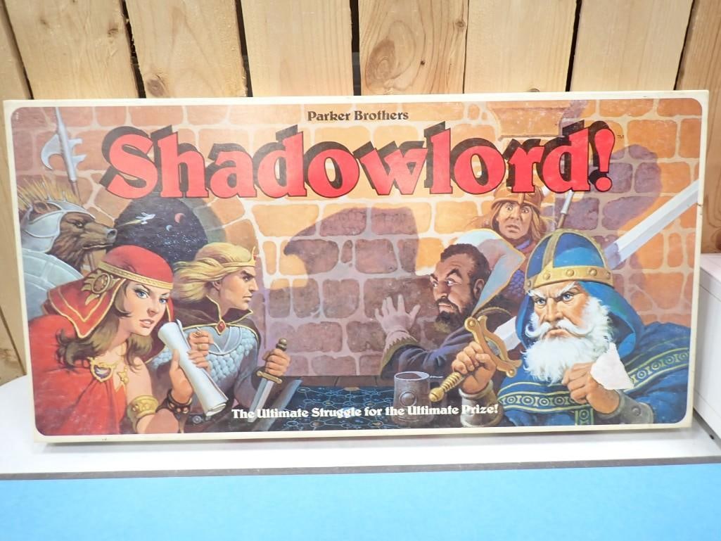 Unused Shadowlord! Board Game From Parker Brothers - Complete: Unused Shadowlord! Board Game From Parker Brothers - Complete