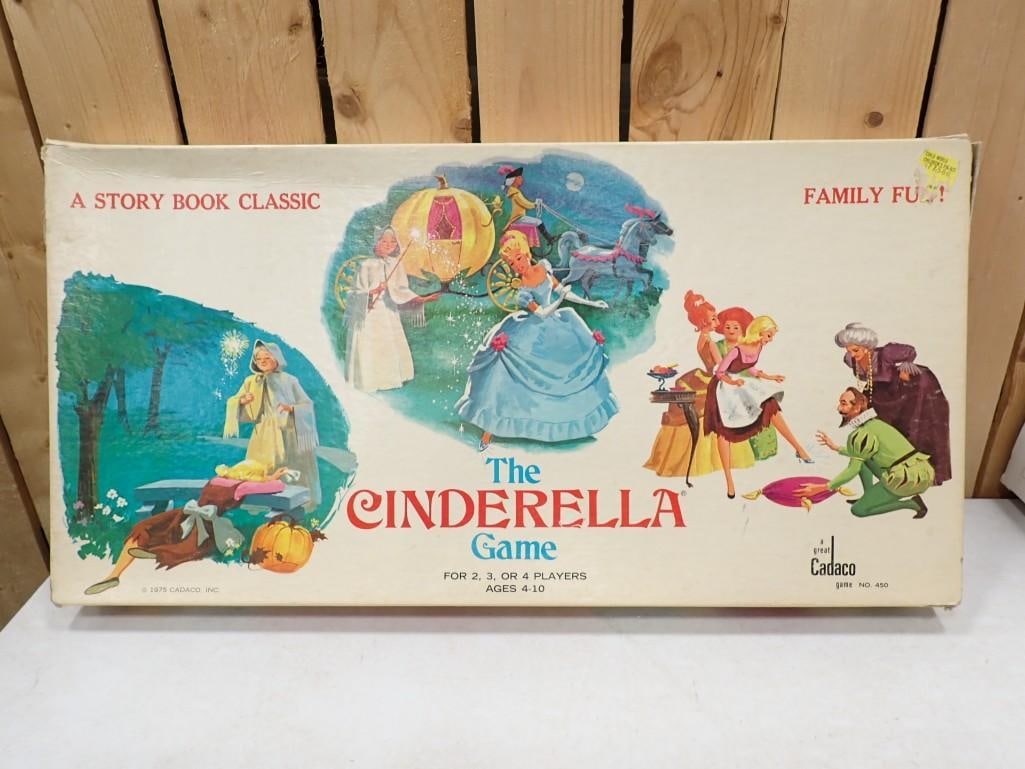 Vintage 1975 The Cinderella Board Game by Cadaco. Complete: Vintage 1975 The Cinderella Board Game by Cadaco. Complete