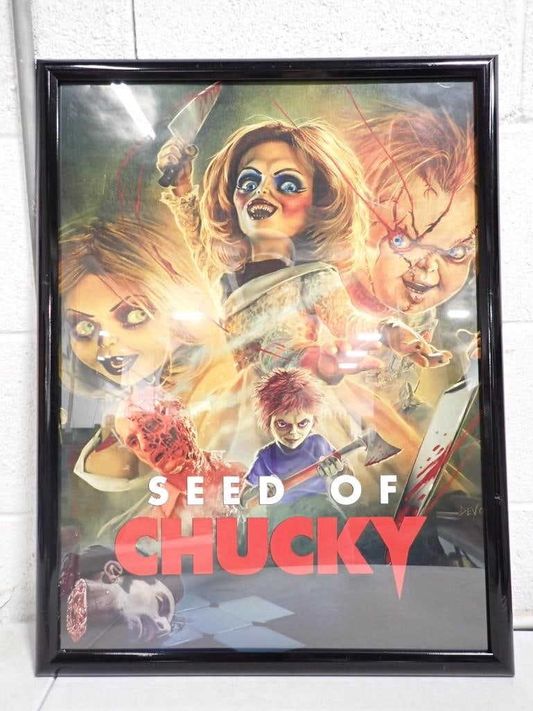 Framed Child's Play Seed of Chucky Movie Poster - Measures 25x19" (1 of 5)
