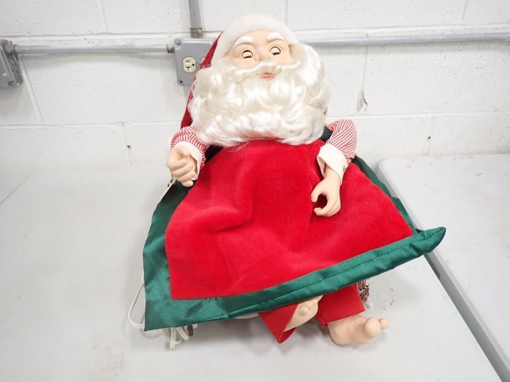 Snoring Santa Claus Christmas Figurine: Snoring Santa Claus Christmas Figurine