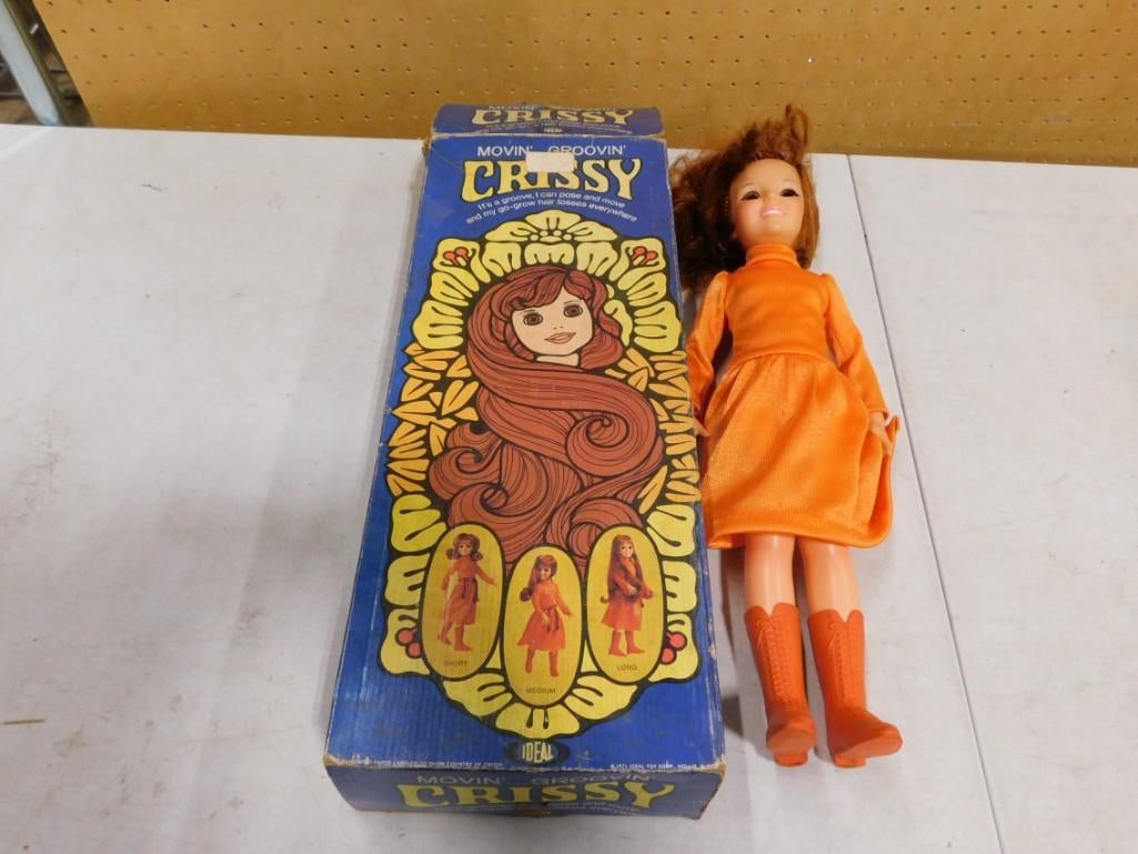 Vtg 1971 Movin Groovin Crissy Doll by Ideal in Original Box (1 of 4)