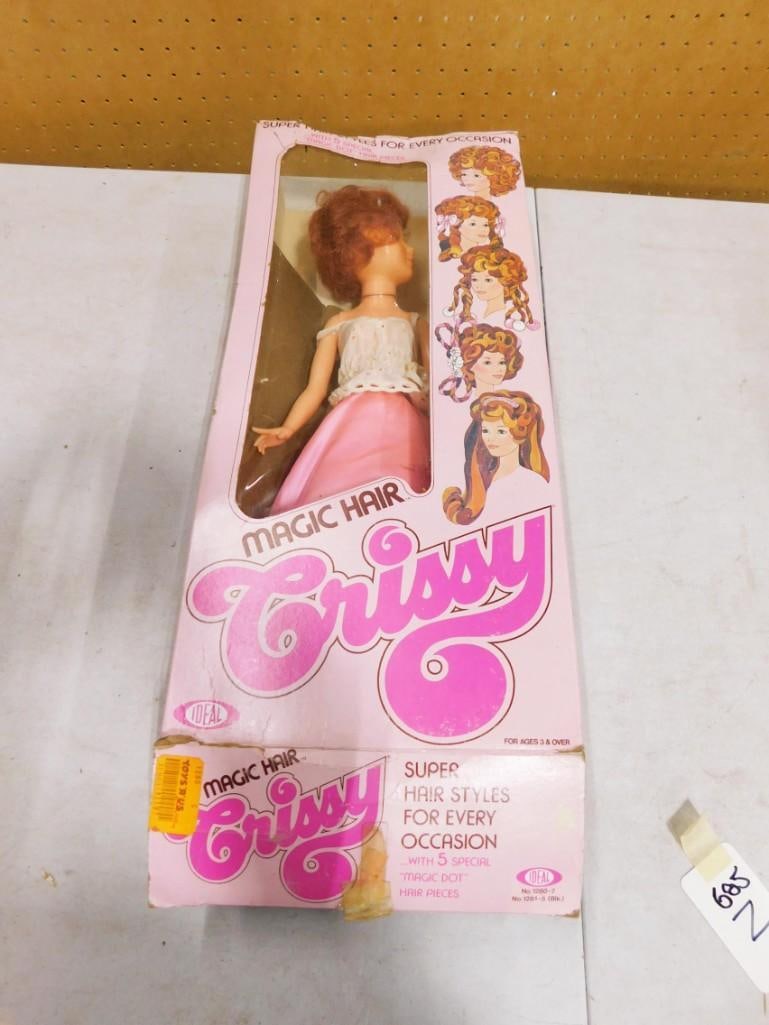 Vtg 1977 Magic Hair Crissy Coll by Ideal in Original Box (1 of 3)