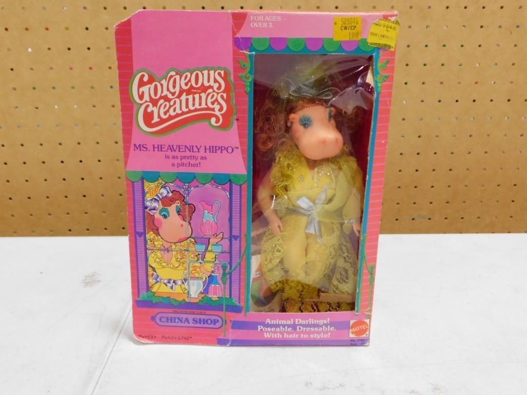 Vtg 1979 Gorgeous Creatures Ms Heavenly Hippo Doll by Mattel NOS New Old Stock: Vintage 1979 Gorgeous Creatures Ms Heavenly Hippo Doll by Mattel NOS New Old Stock