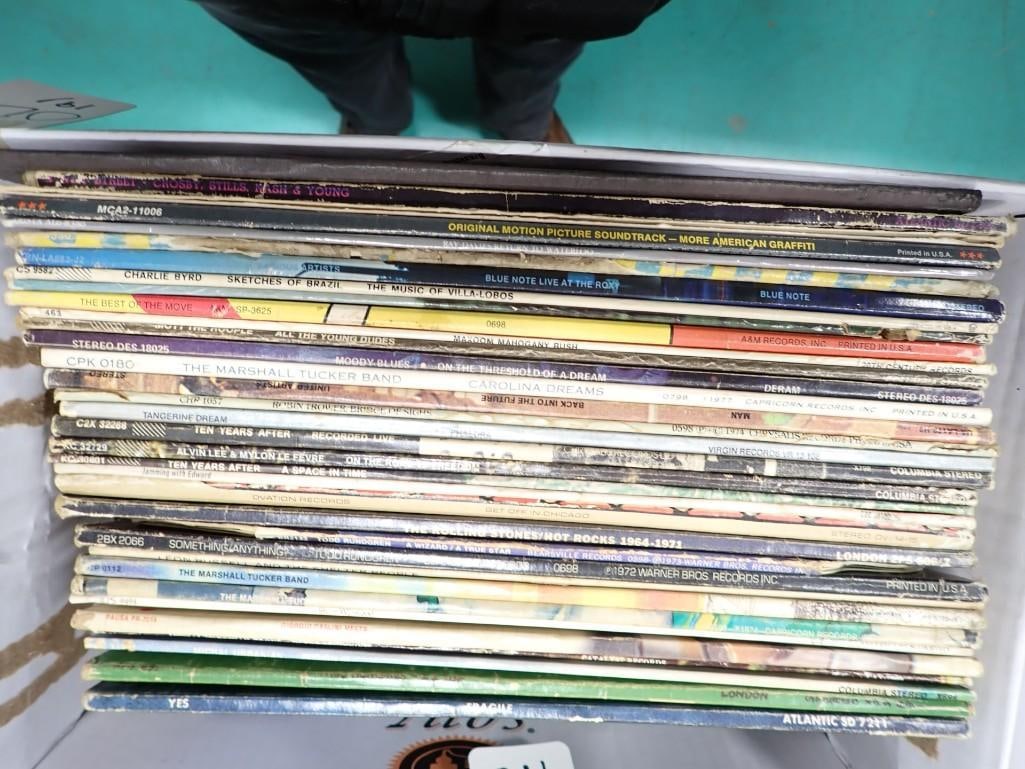 Vinyl Record Albums including Hot Tuna, CSN&Y, Blue Note, Mott the Hoople, Moody Blues, Marshall Tuc (1 of 17)