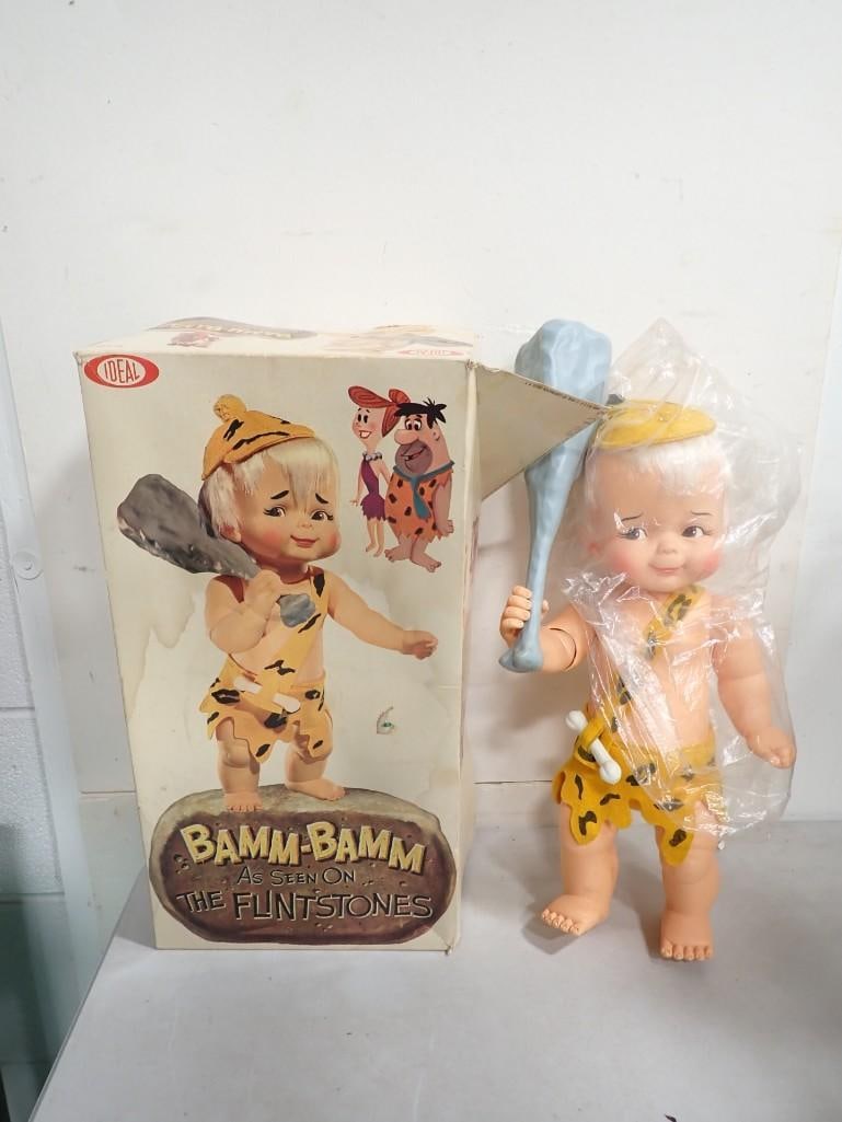 Vtg 1963 Ideal Bamm Bamm Doll As Seen on The Flintstones NOS New Old Stock (1 of 5)
