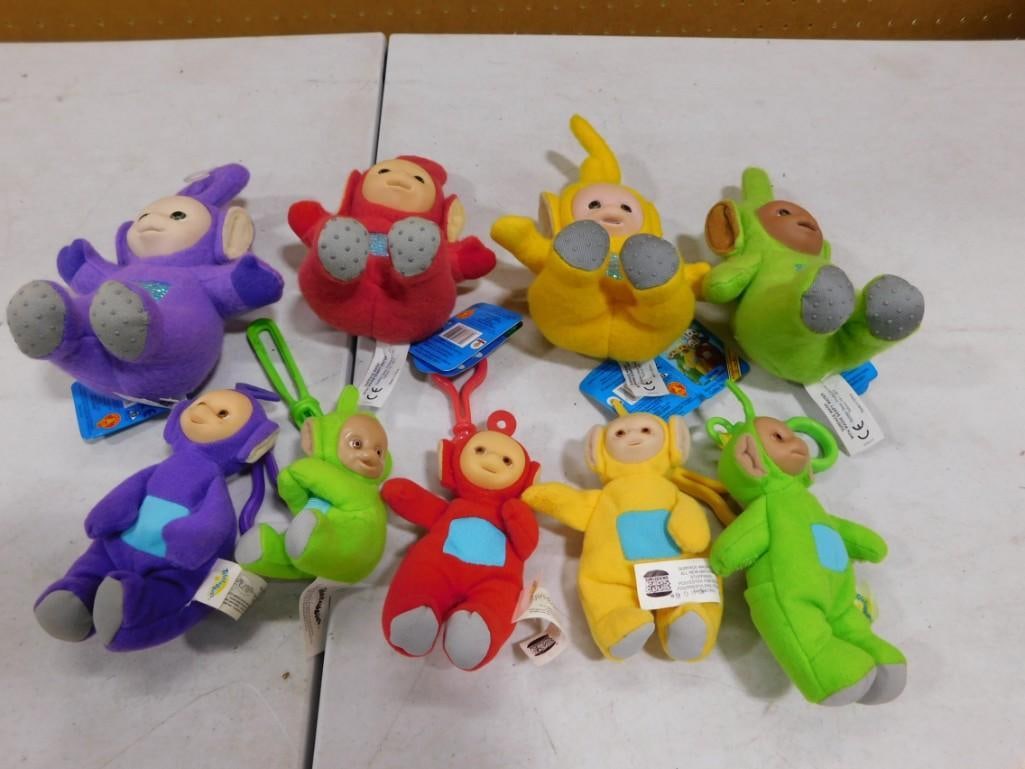Lot of Teletubbies Mini Dolls Toys Most with Original Tags: Lot of Teletubbies Mini Dolls Toys Most with Original Tags