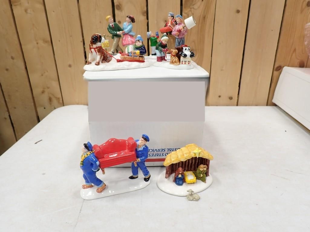 Department 56 Ceramic Figurines / Small Sets including Snow Village, etc: Department 56 Ceramic Figurines / Small Sets including Snow Village, etc