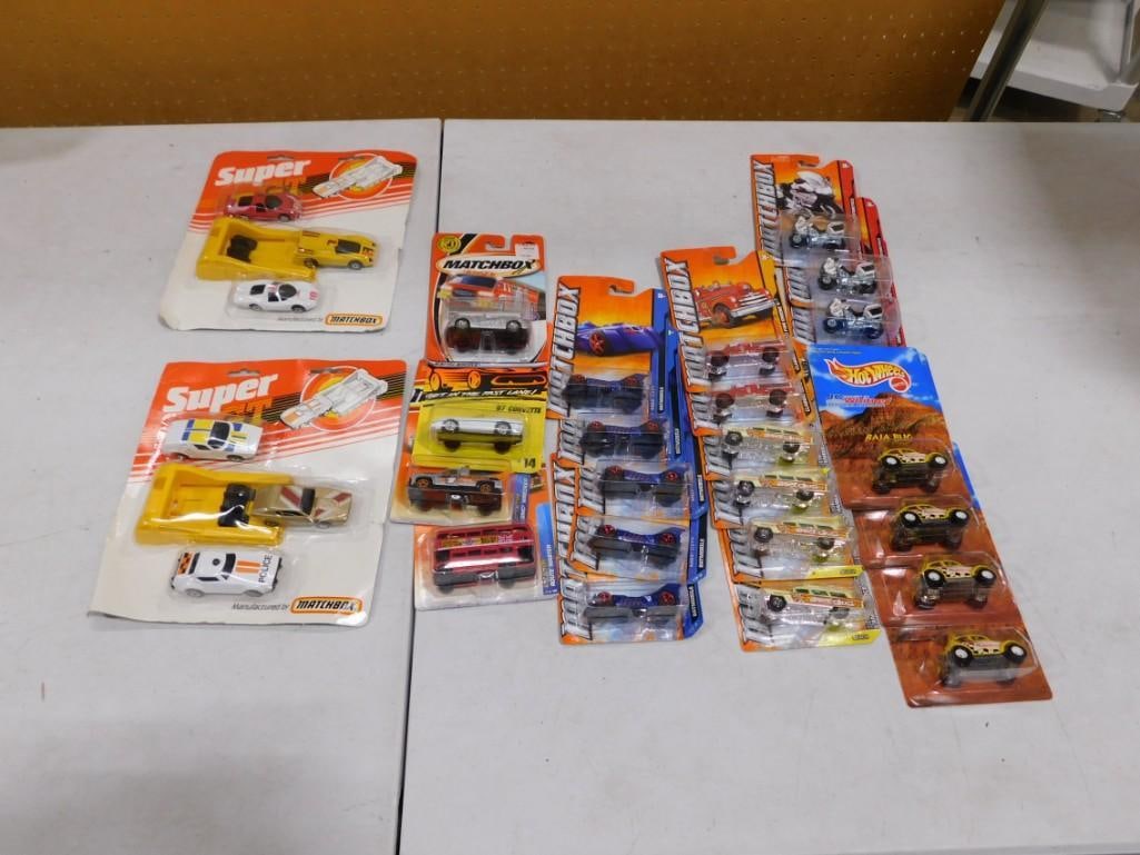 Hot Wheels and Matchbox Cars and Vehicles incl Batmobile, Baja Bug, etc New in Package: Lot of Hot Wheels and Matchbox Cars and Vehicles incl Batmobile, Baja Bug, etc New in Package