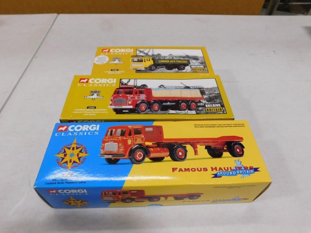 3 Corgi Classics Trucks incl 24502 London Brick Company Leyland (1 of 3)