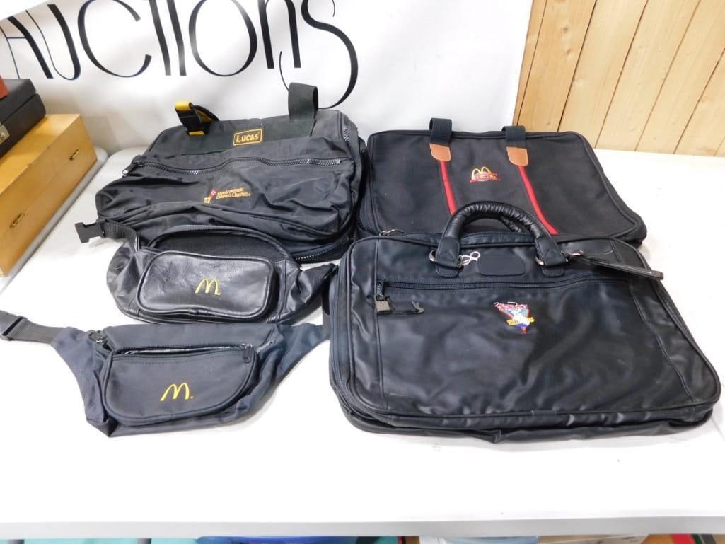McDonald's Bags including Fanny Packs, Ronald McDonald Charities, Brief Cases, etc.: McDonald's Bags including Fanny Packs, Ronald McDonald Charities, Brief Cases, etc.