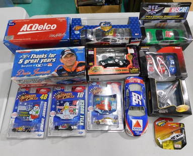 Car Lot including Winner's Circle, NASCAR, Maisto, Road Champs, Dale Jarrett, Pez Dispenser, etc.: Car Lot including Winner's Circle, NASCAR, Maisto, Road Champs, Dale Jarrett, Pez Dispenser, etc.