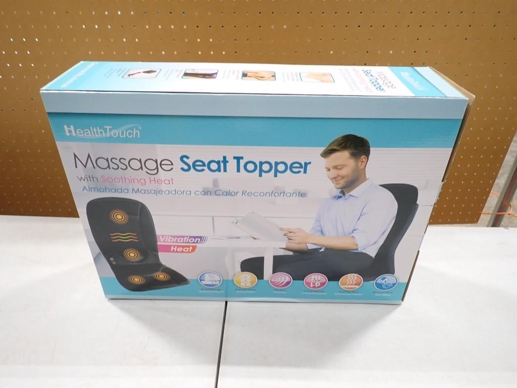 New in Box Massage Seat Topper Health Touch: New in Box Massage Seat Topper Health Touch