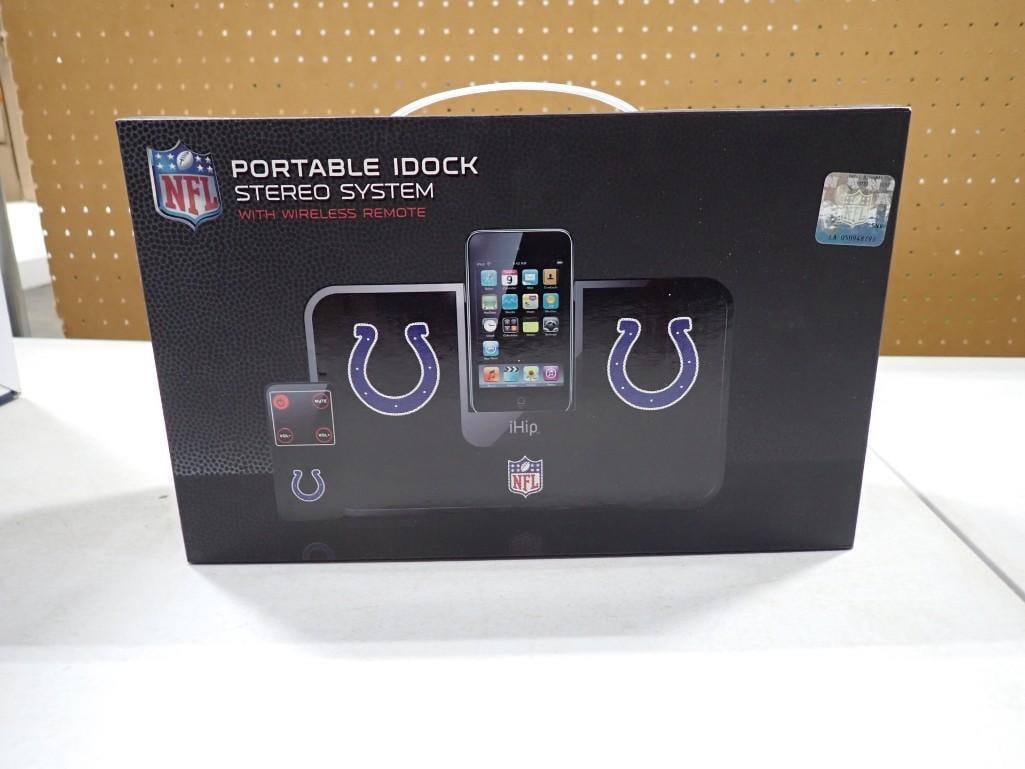NFL Portable IDock Stereo System with Wireless Remote New in Box (1 of 4)