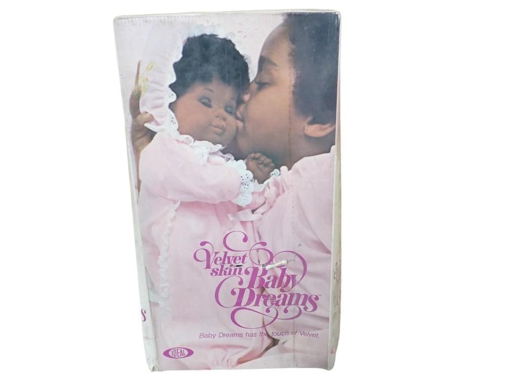 Vintage Baby Dreams African American Doll 1975 Ideal.  With original Box (1 of 10)