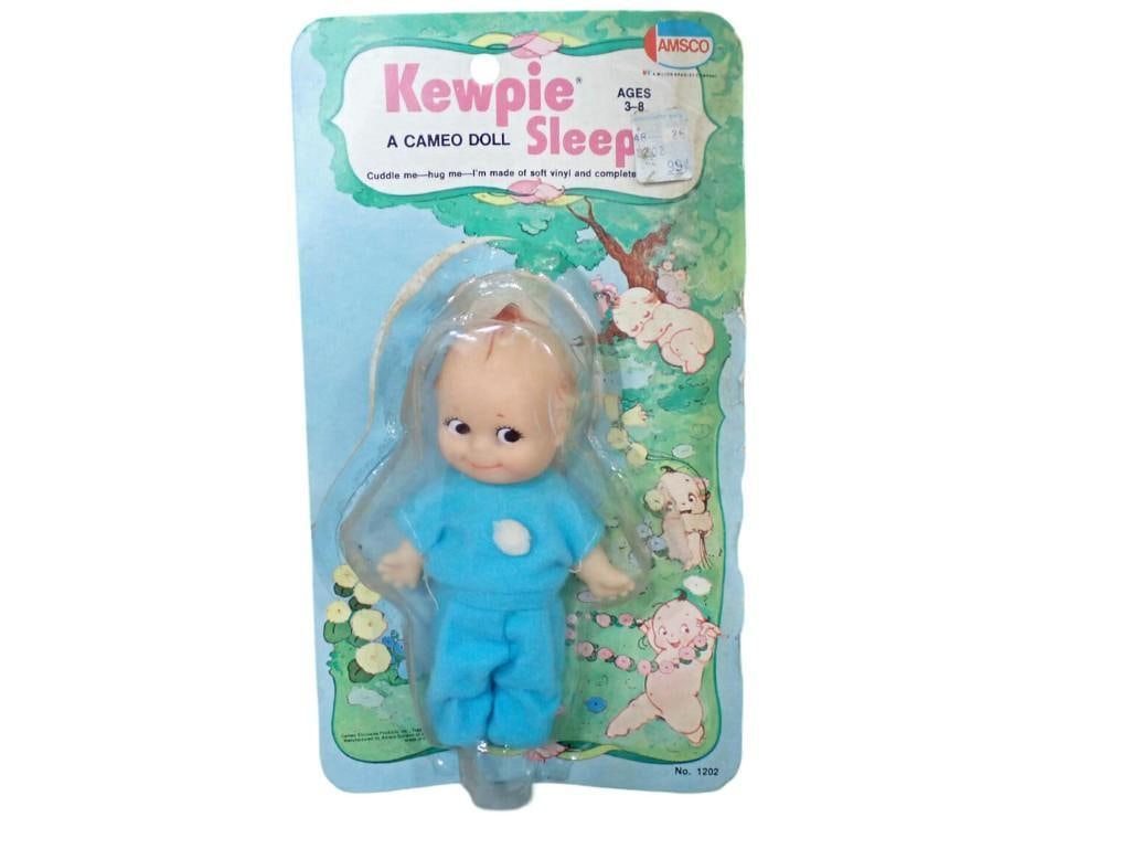 Vintage Kewpie Sleep A Cameo Doll Amsco New Old Stock 1970's Milton Bradley: Vintage Kewpie Sleep A Cameo Doll Amsco New Old Stock 1970's Milton Bradley