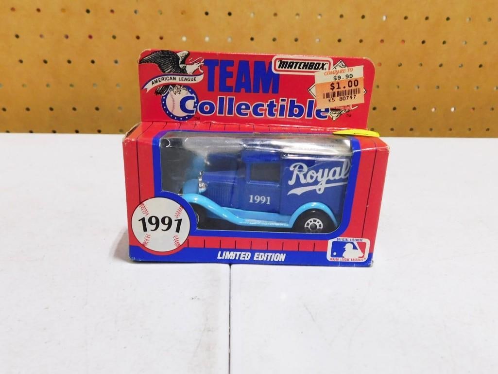 Matchbox 1991 Kansas City Royals Limited Edition Ford Model A Model Truck NOS New Old Stock (1 of 3)