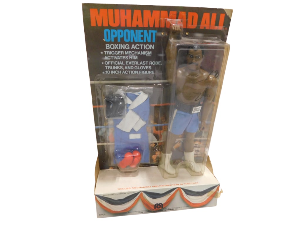 Vtg 1976 Muhammad Ali The Champ Boxing Action Figure by Mego NOS New Old Stock (1 of 3)