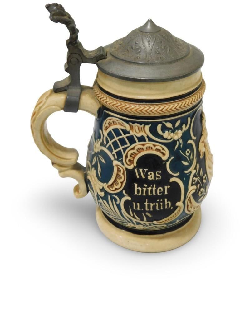 Vintage German Beer Stein 1/4 Liter (1 of 5)