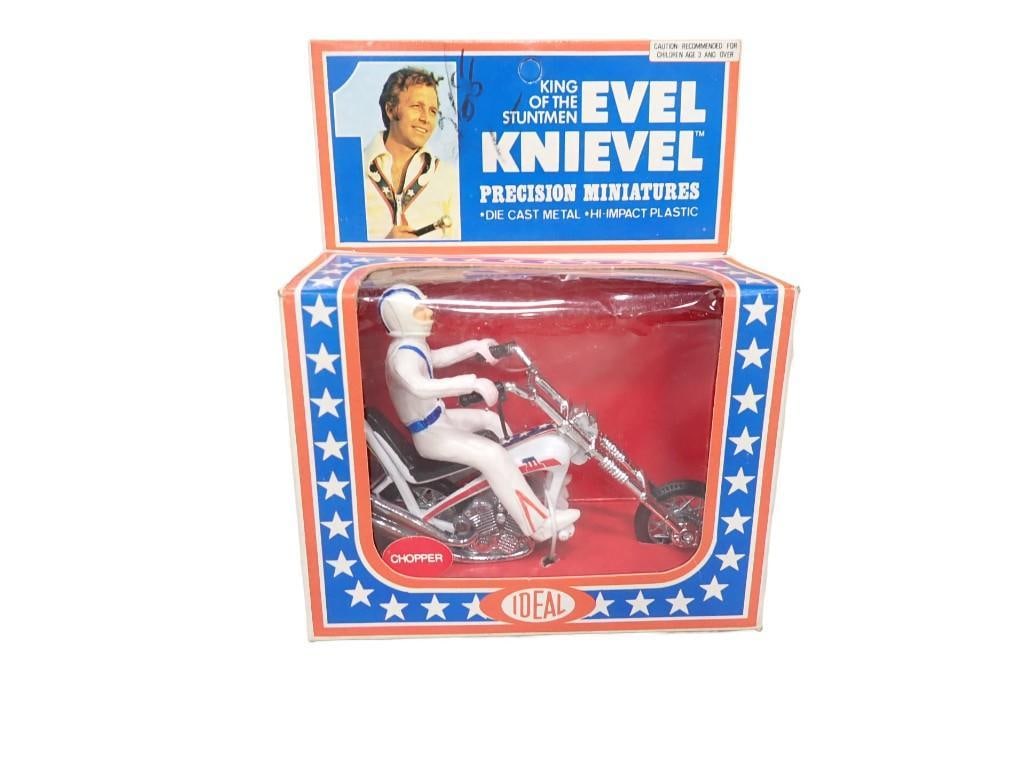 Vintage Evel Knievel Chopper Action Figure New Old Stock 1976 Ideal (1 of 6)
