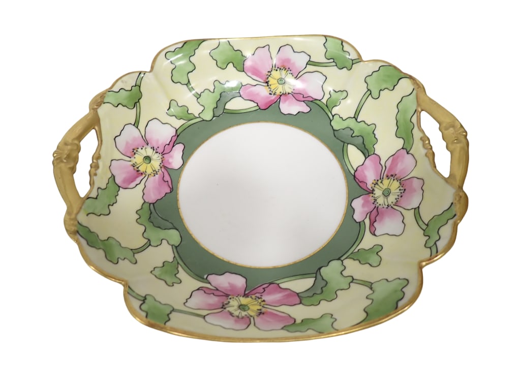 Antique Limoges France Serving Dish or Shallow Bowl: Antique Limoges France Serving Dish or Shallow Bowl