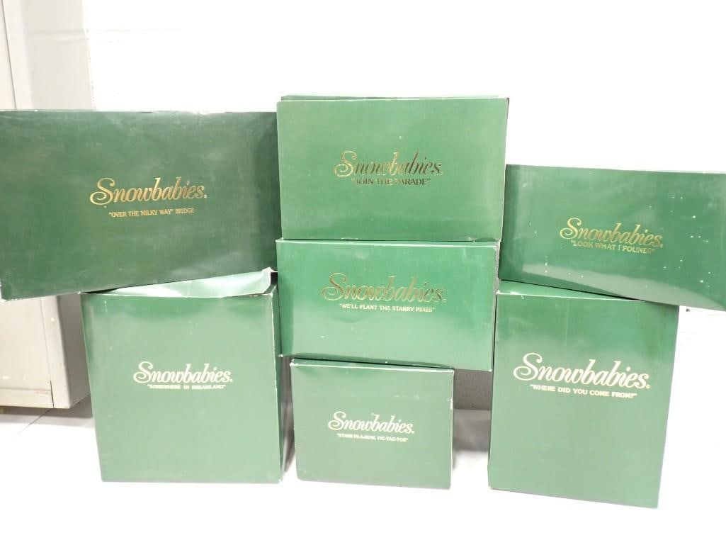 Lot of Snowbabies by Department 56 in Original Boxes: Lot of Snowbabies by Department 56 in Original Boxes