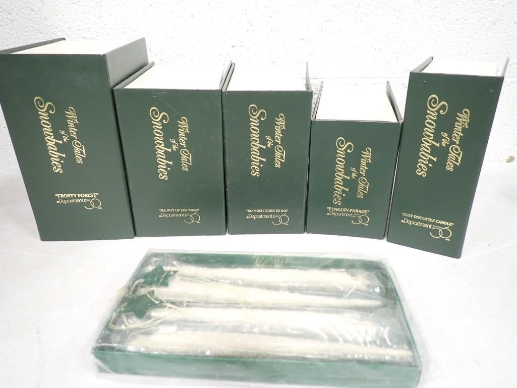 Lot of Snowbabies by Department 56 in Original Boxes: Lot of Snowbabies by Department 56 in Original Boxes