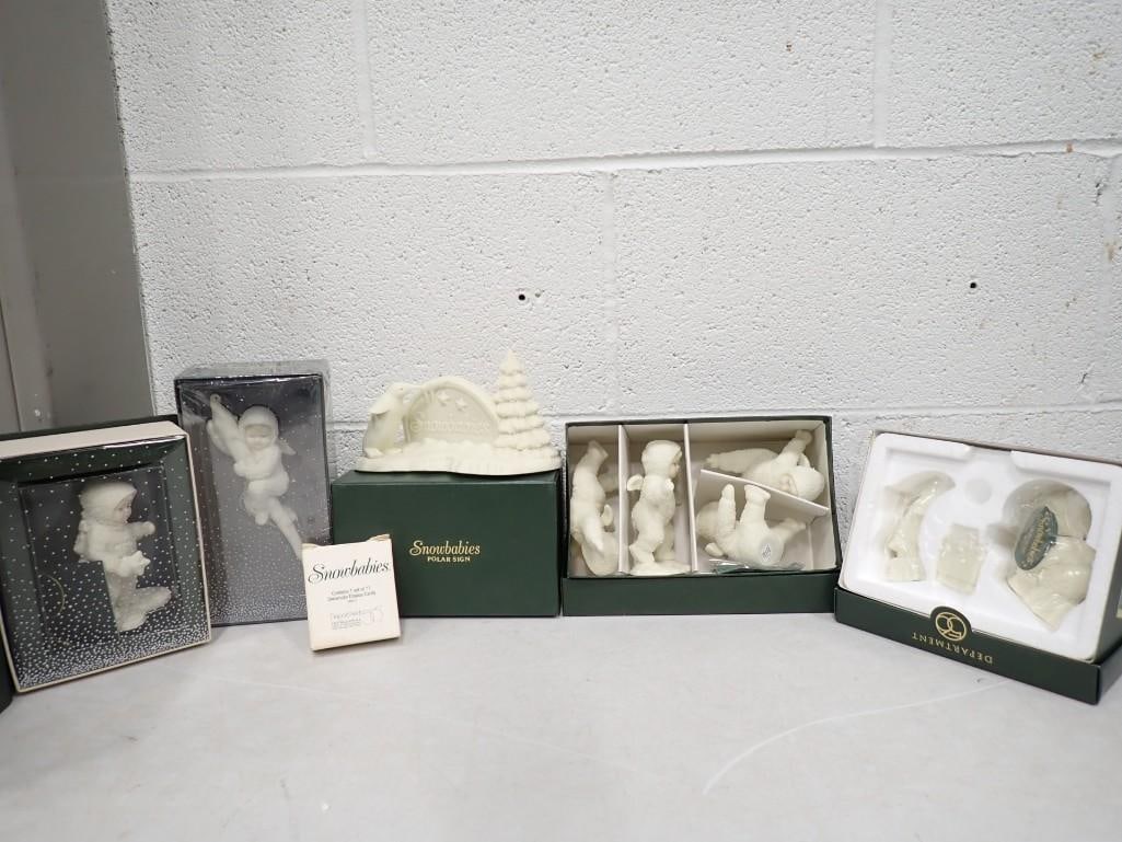 Lot of Snowbabies by Department 56 in Original Boxes: Lot of Snowbabies by Department 56 in Original Boxes