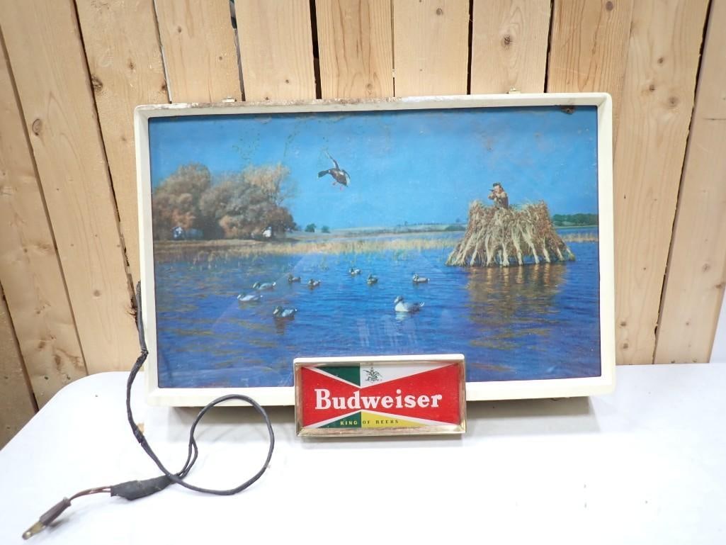 Vintage Budweiser King of Beers Bar Sign (1 of 7)