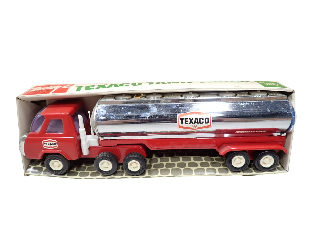 Vintage Buddy L Pressed Steel Texaco Tank Truck NOS New Old Stock: Vintage Buddy L Pressed Steel Texaco Tank Truck NOS New Old Stock