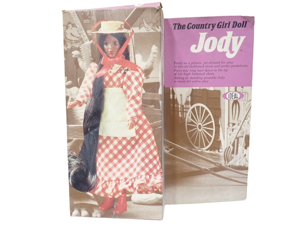 Vtg 1976 Ideal Jody the Country Girl Doll African American Doll New Old Stock (1 of 9)
