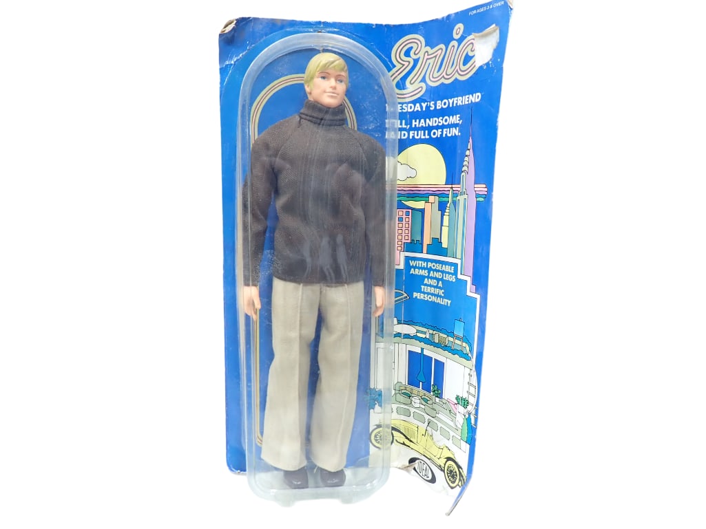 Vtg 1976 Ideal Eric Tuesday's Boyfriend Doll in Original Package (1 of 5)