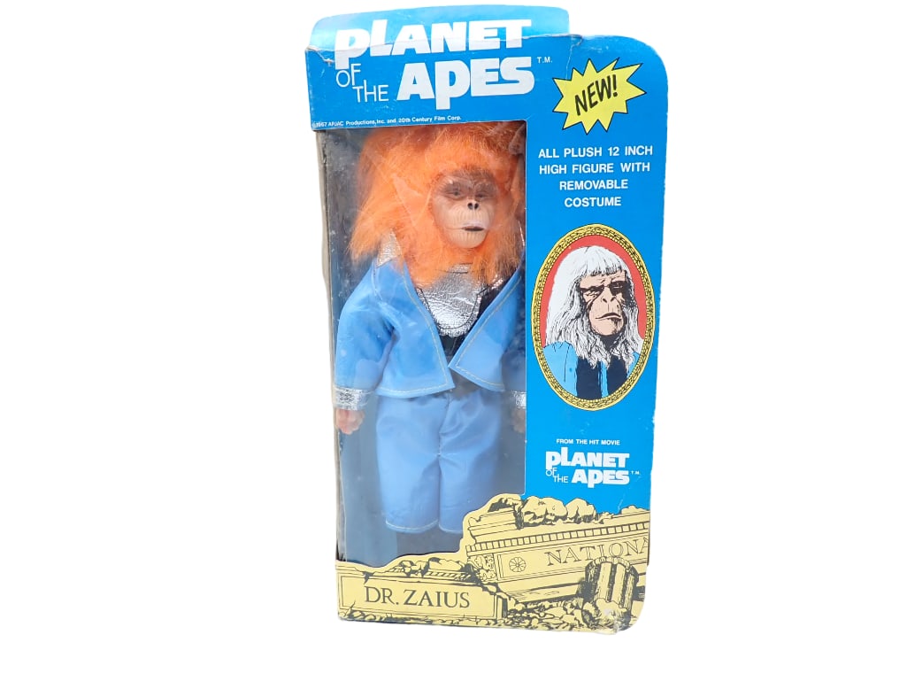 Vtg 1974 Planet of the Apes Dr Zaius 12" Figure by Well Made Toy Mfg NOS New Old Stock (1 of 11)