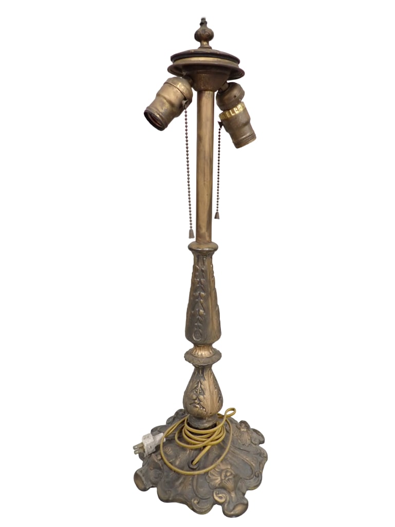 Antique Table Lamp: Antique Table Lamp . Condition: I recommend that it be rewired prior to use.