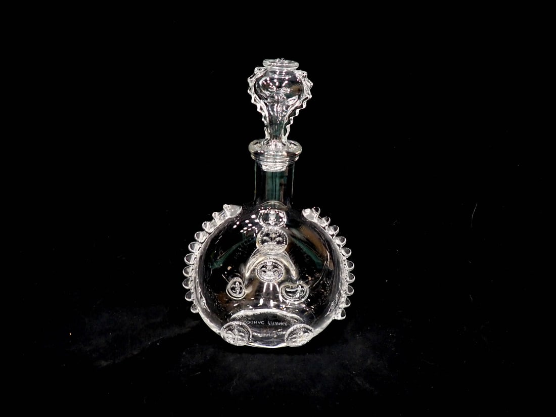Baccarat Crystal Remy Martin Louis XIII Decanter Vintage 1960s: Vintage 1960s Baccarat Crystal Remy Martin Louis XIII Decanter . Cognac Decanter France with stopper