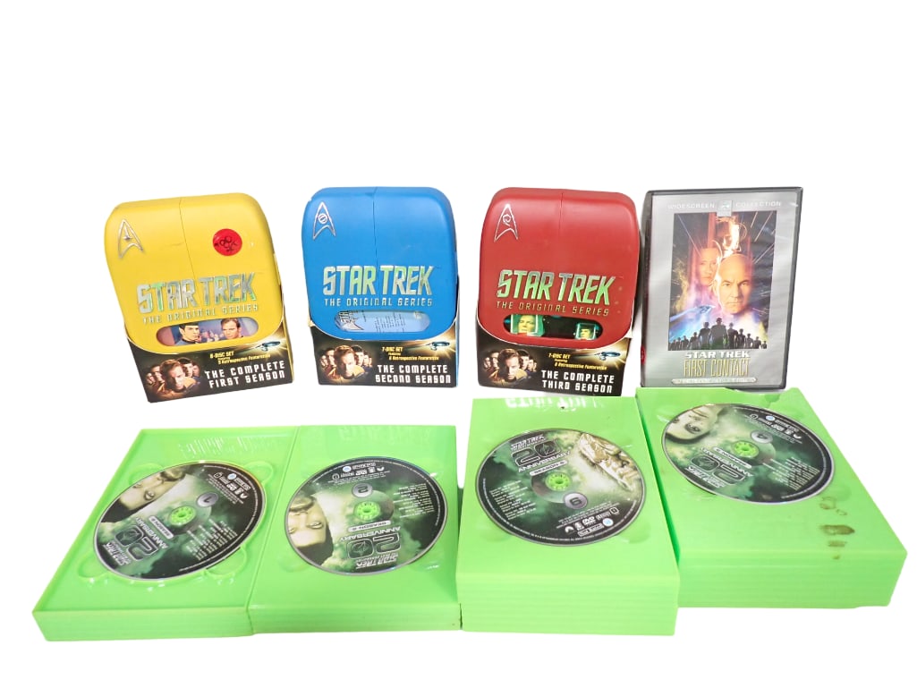 Star Trek DVD Sets incl The Complete First Season, The Complete Second Season, The Complete Third Se (1 of 9)