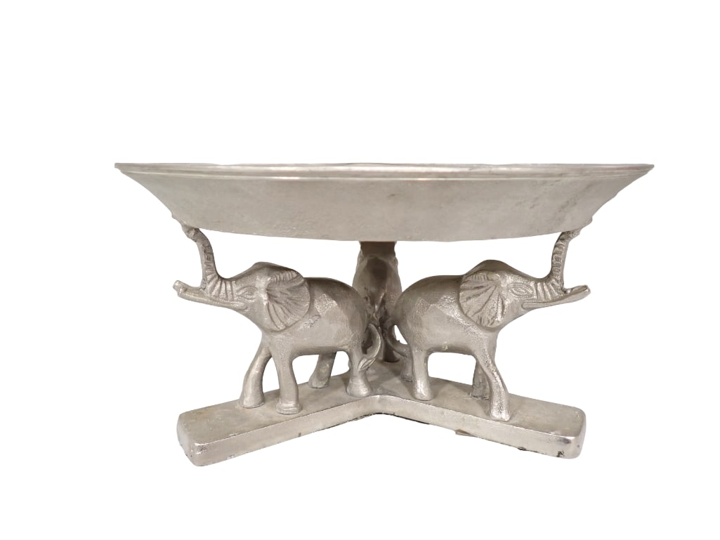 Mercer & Madison Dish with Elephant Base: Mercer & Madison Dish with Elephant Base