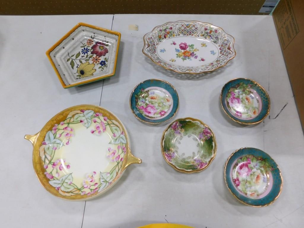 Assorted Dishes including Bavaria Chateau, Signed, etc. (1 of 8)