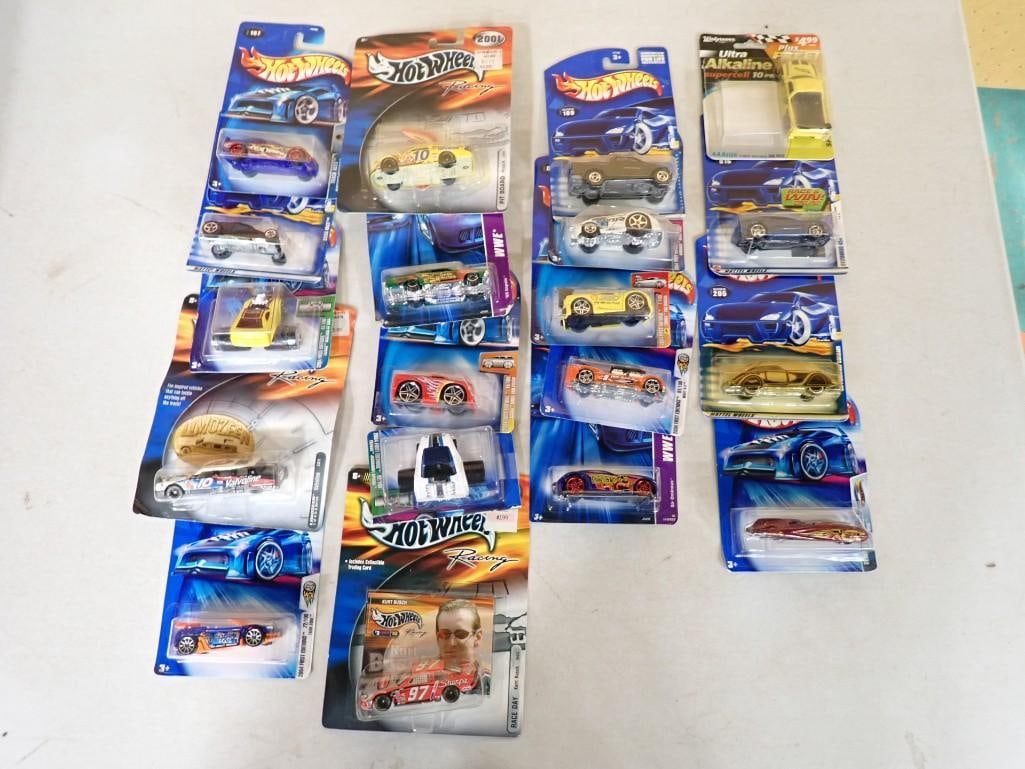 Assorted Hot Wheels, etc. Die Cast Cars - New in packages: Assorted Hot Wheels, etc. Die Cast Cars - New in packages