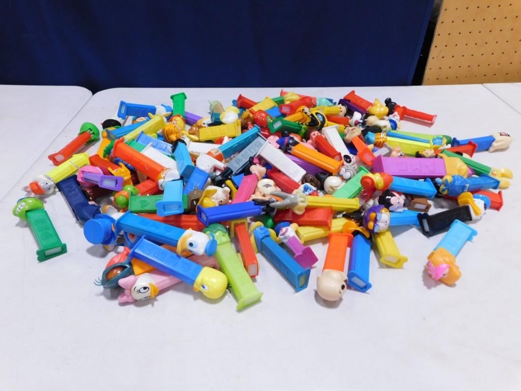 Lot of Pez Dispensers: Lot of Pez Dispensers