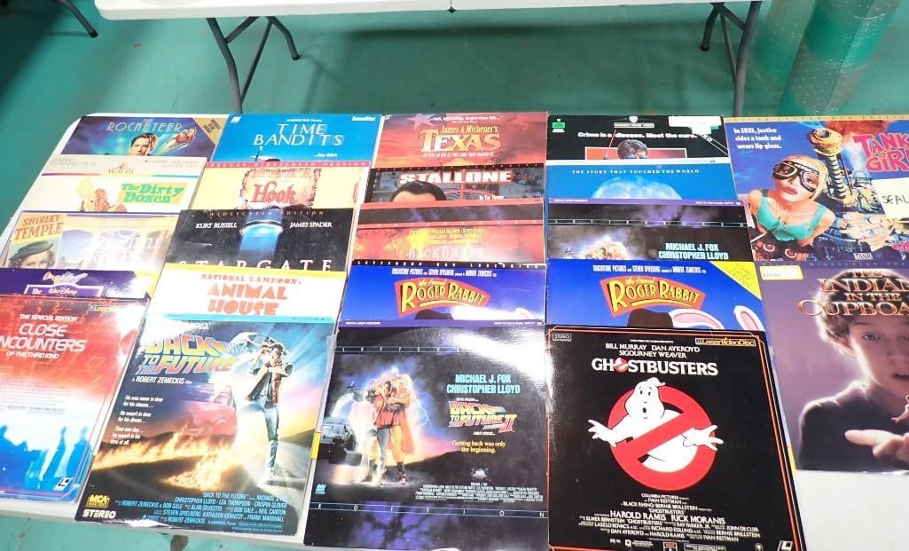 Lot of Laser Discs incl Factory Sealed Tank Girl and The Indian in the Cupboard (1 of 8)