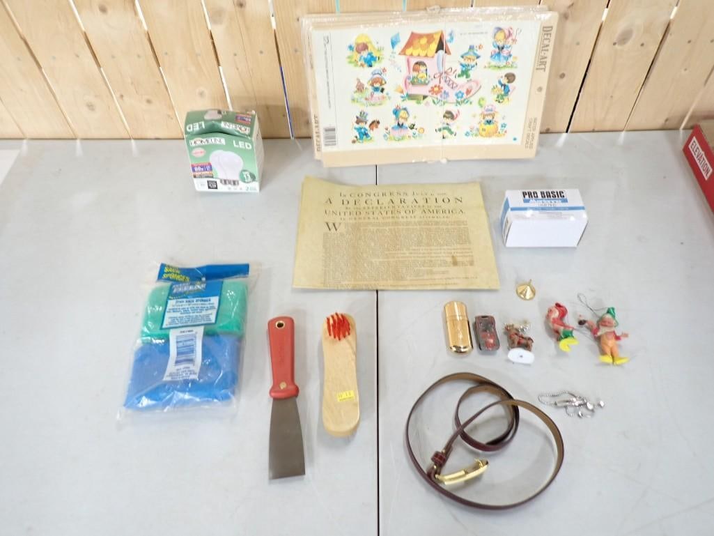 Misc Lot incl Decals, Sponges, Ornaments, Smalls, Etc (1 of 7)