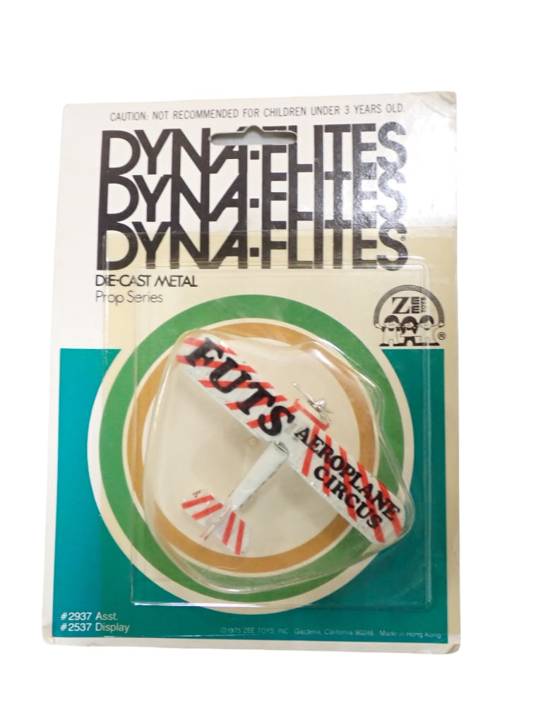 Vtg 1976 Dyna Flites Futs Aeroplane Circus by Zee Toys NOS New Old Stock: Vintage 1976 Dyna Flites Futs Aeroplane Circus by Zee Toys NOS New Old Stock